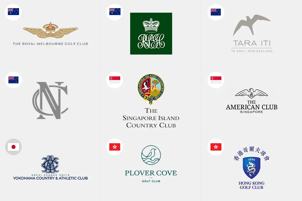 Trusted by Leading Clubs across Asia Pacific