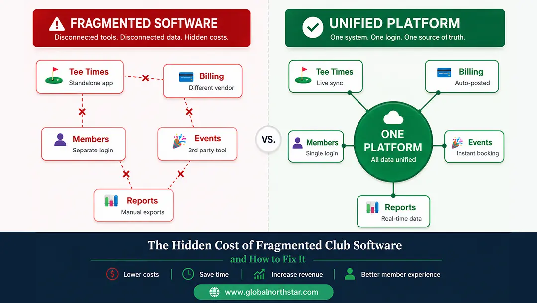 The Hidden Cost of Fragmented Club Software and How to Fix It